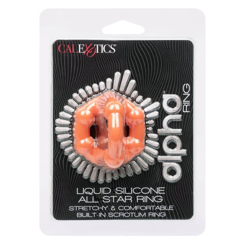 Anillo California Exotics Alpha All Star Naranja