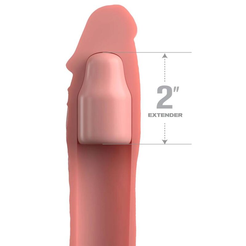 Funda Para El Pene Pipedreams Sleeve 20,32 Cm + 5,00 Cm Inch Plug Skin