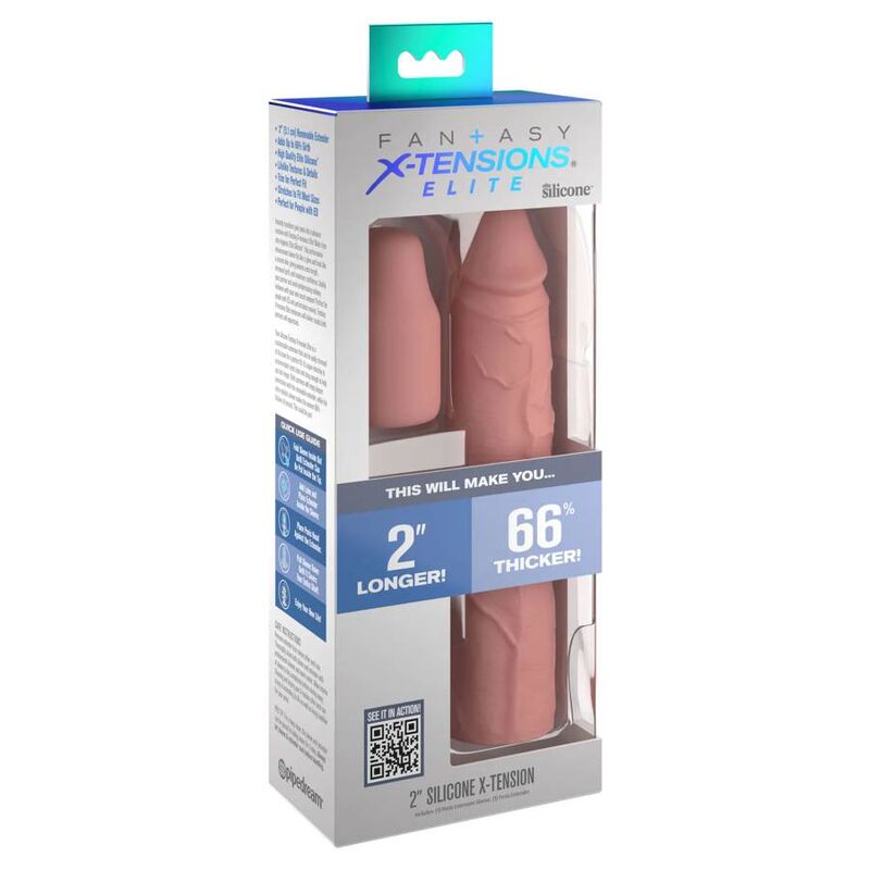 Funda Para El Pene Pipedreams Sleeve 20,32 Cm + 5,00 Cm Inch Plug Skin