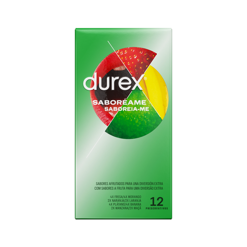Durex - Saboreame 12 Unidades