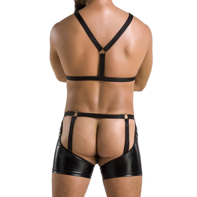 Passion - 047 Set Aron Negro L/Xl