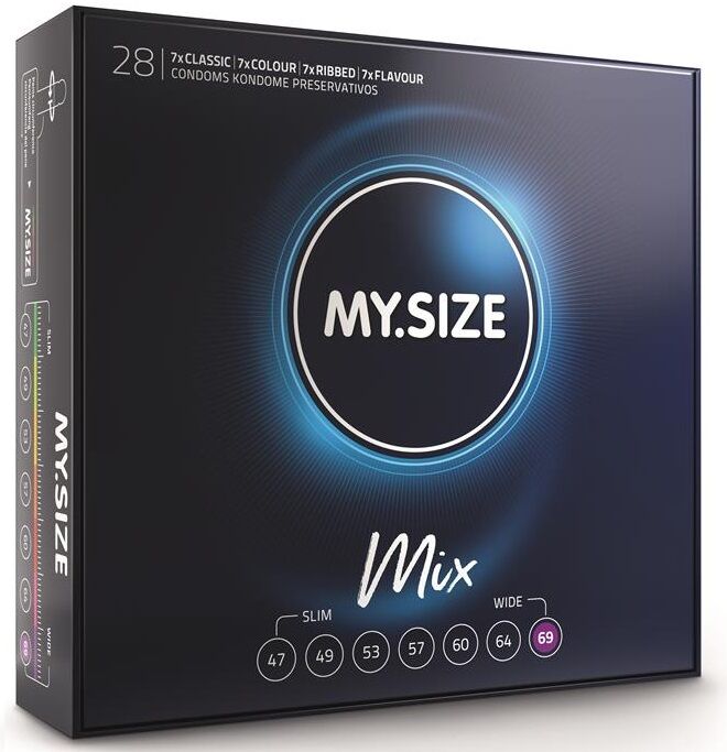 My Size - Mix Preservativos 69 Mm 28 Unidades