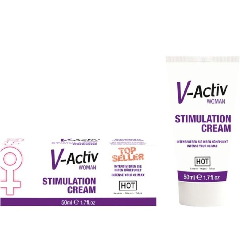Hot - V-Activ Crema Estimuladora Mujer 50ml