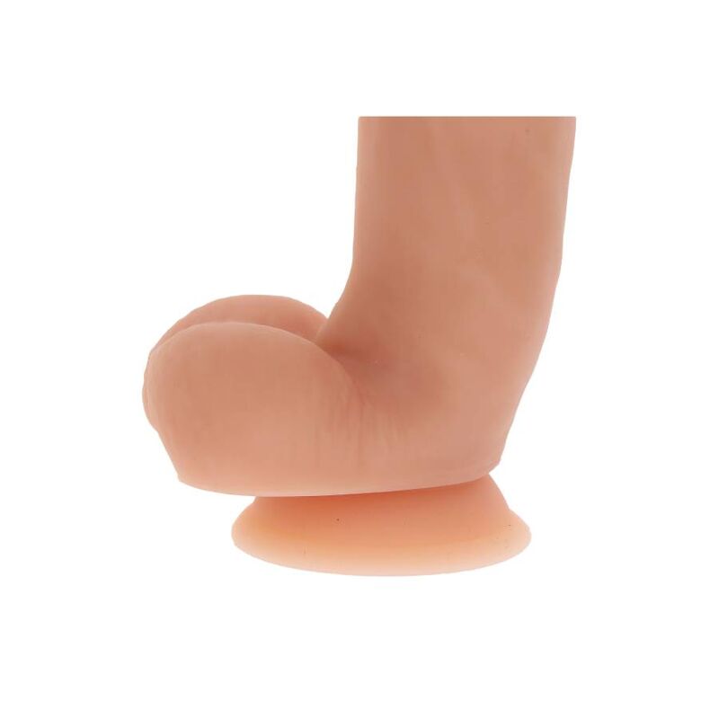 Pene Realístico De Silicona Con Testículos 18cm