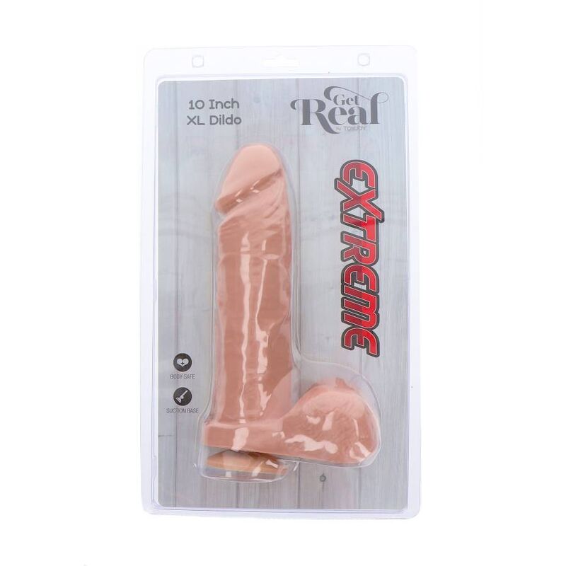 Get Real - Extreme Xl Dildo 25,5 Cm Natural