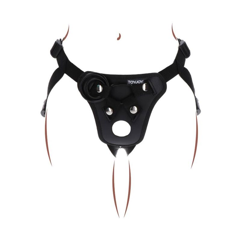 Toyjoy - Strap-On Arnés Ajustable- Negro