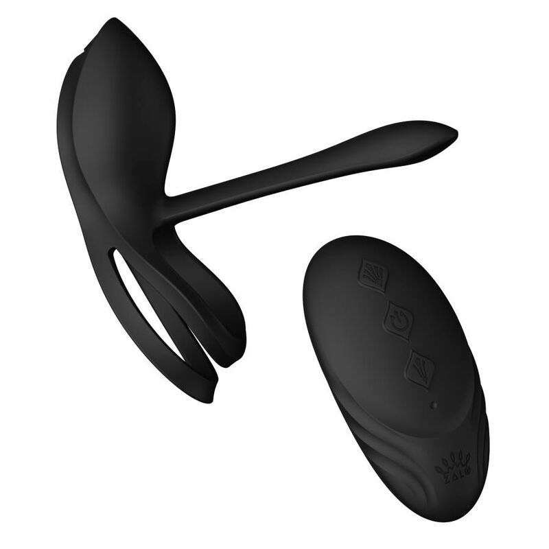 Zolo - Bayek Anillo Vibrador Control Remoto Parejas Negro