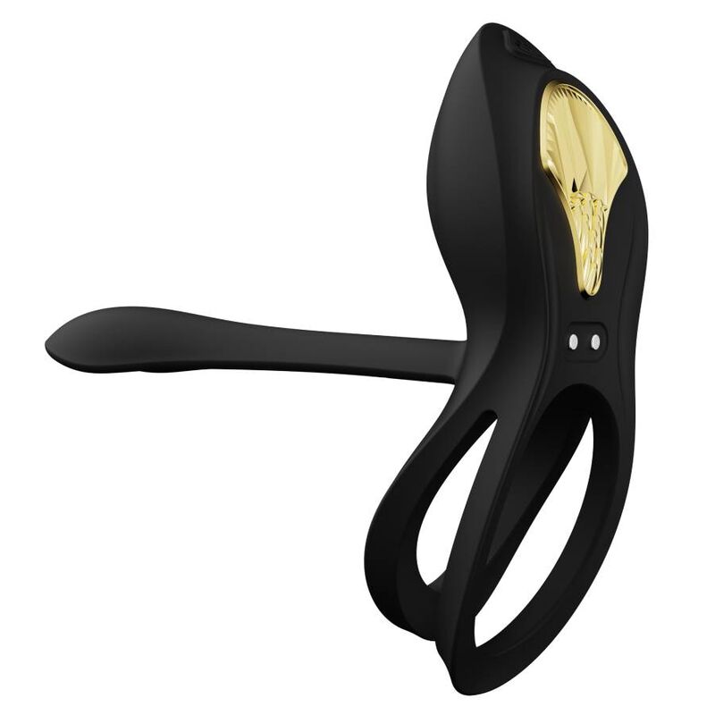 Zolo - Bayek Anillo Vibrador Control Remoto Parejas Negro