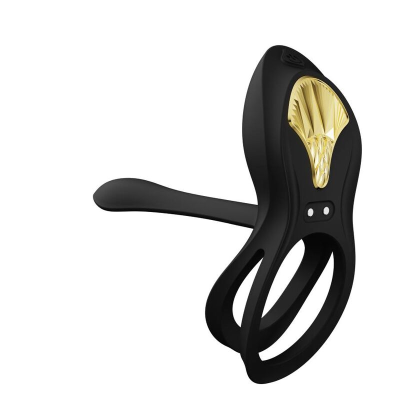 Zolo - Bayek Anillo Vibrador Control Remoto Parejas Negro