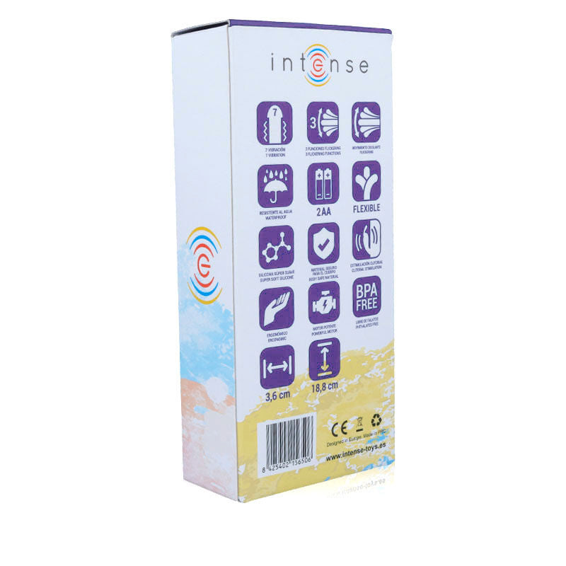 Intense - Susy Vibrador Oscilante Silicon Rabbit Lila