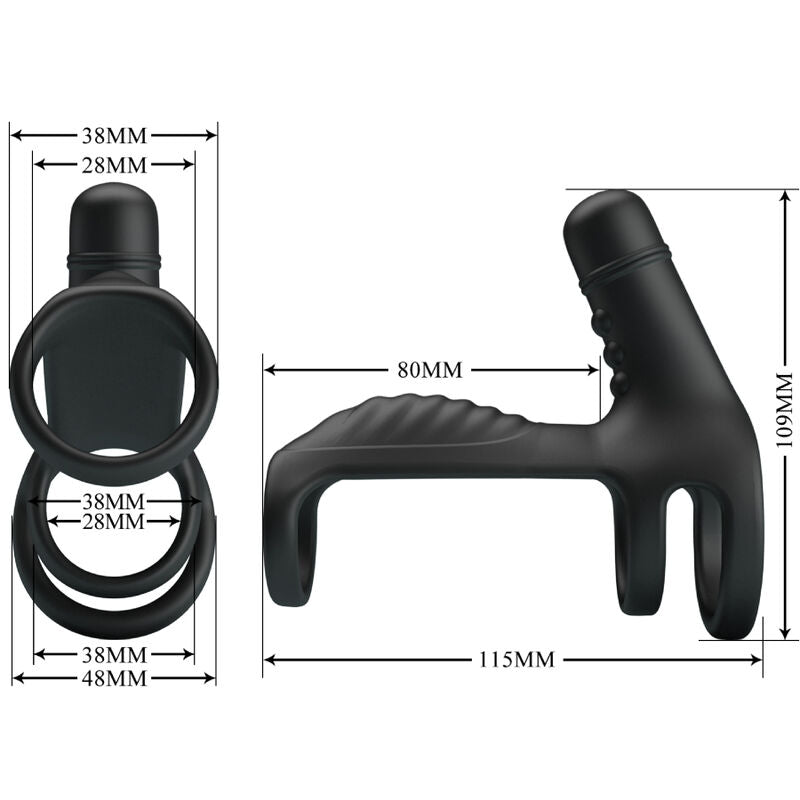Funda Para El Pene Con Vibración Sling