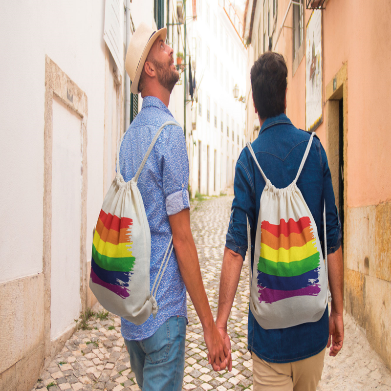 Pride - Mochila Algodón Bandera