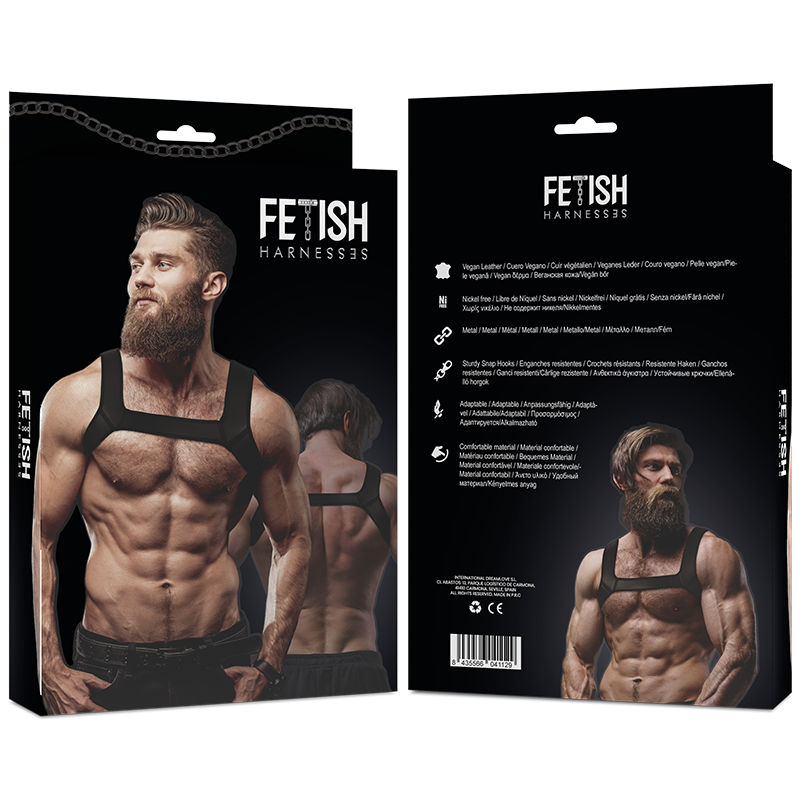 Fetish Submissive Attitude - Arnés Neopreno Pecho Hombre Talla M