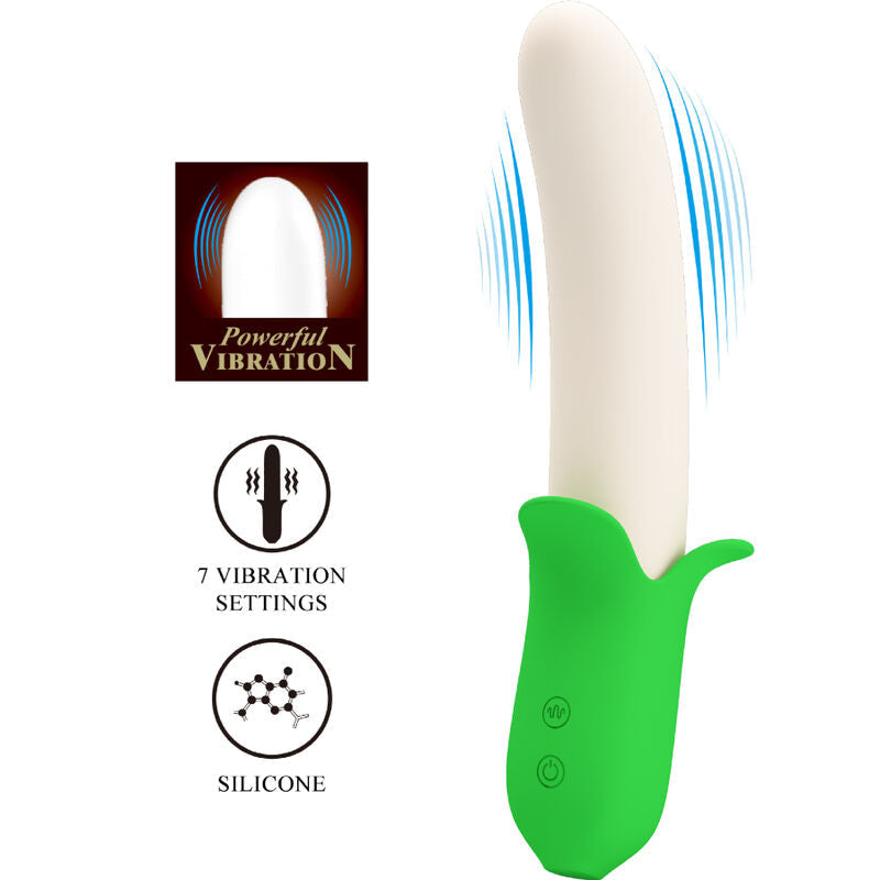 Pretty Love - Banana Knight Super Power 7 Vibraciones Silicona