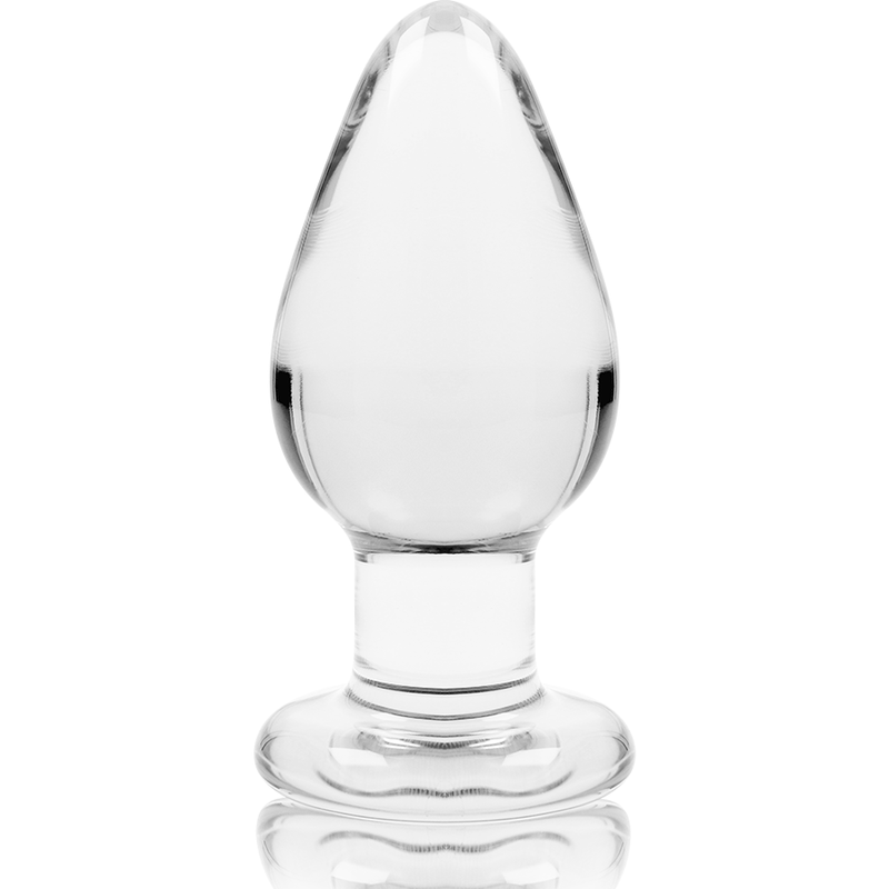 Plug Cristal Nebula Series By Ibiza - Modelo 3  Borosilicato 11 X 5 Cm Transparente