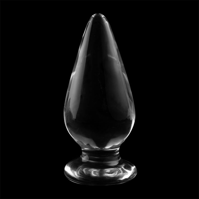 Plug Cristal Nebula Series By Ibiza  Modelo 4  Borosilicato 11 X 5 Cm Transparente