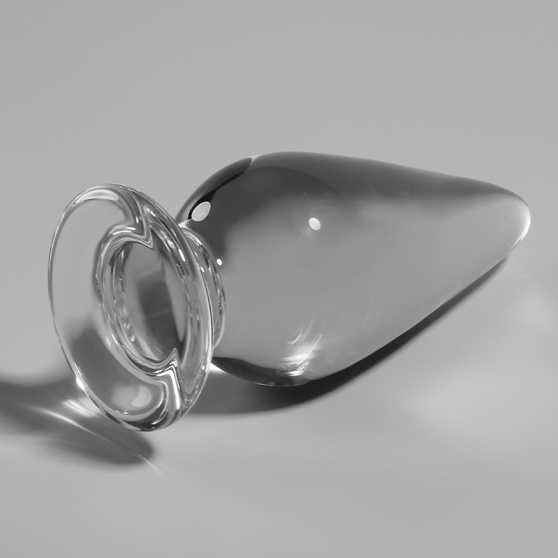 Plug Cristal Nebula Series By Ibiza  Modelo 4  Borosilicato 11 X 5 Cm Transparente