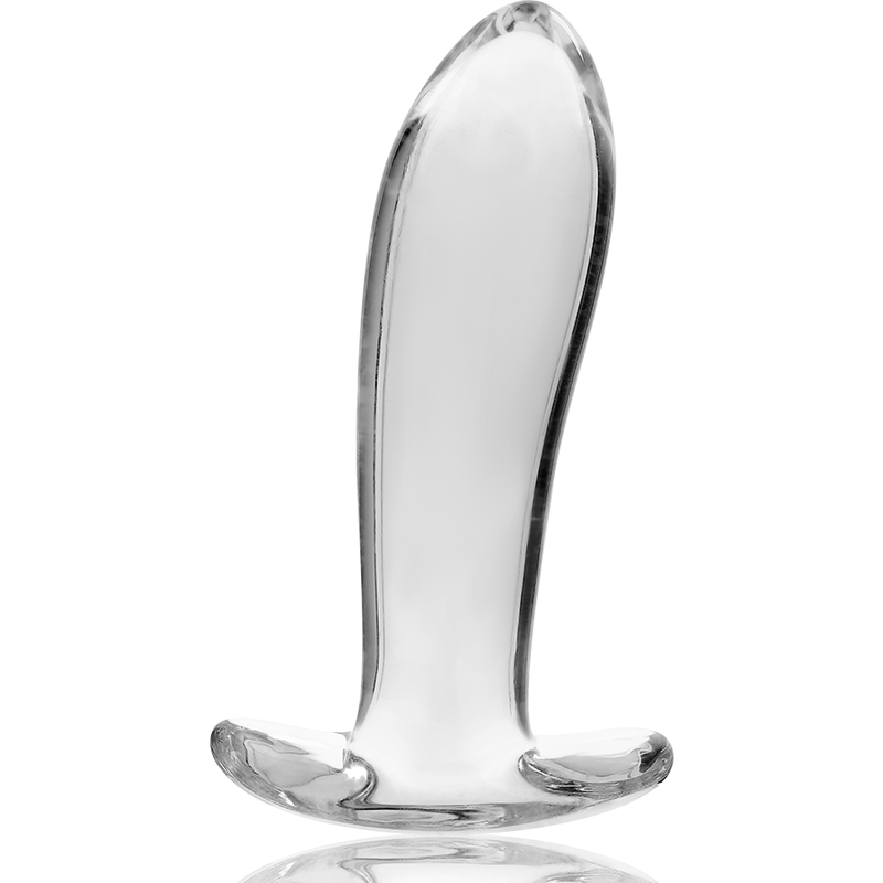 Plug Cristal Nebula Series By Ibiza - Modelo 5  Borosilicato 12.5 X 3.5 Cm Transparente