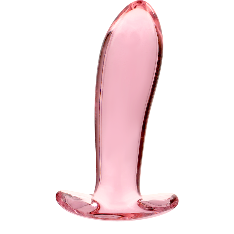 Nebula Series By Ibiza - Modelo 5 Plug Cristal Rosa 12.5 Cm -o- 3.5 Cm