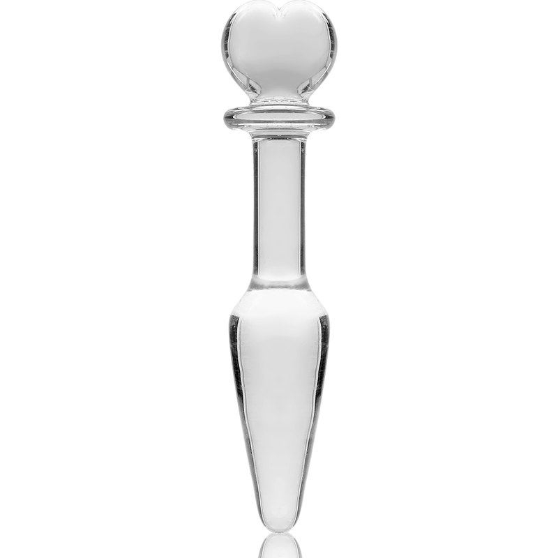 Plug Cristal Nebula Series By Ibiza - Modelo 7  Borosilicato 13.5 X 3 Cm Transparente