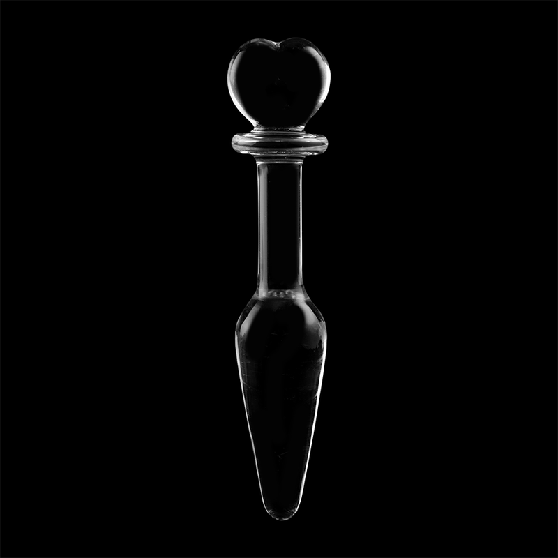 Plug Cristal Nebula Series By Ibiza - Modelo 7  Borosilicato 13.5 X 3 Cm Transparente