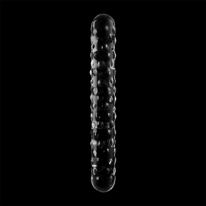Dildo Cristal  Nebula Series By Ibiza - Modelo 15 Borosilicato 18.5 X 3 Cm Transparente