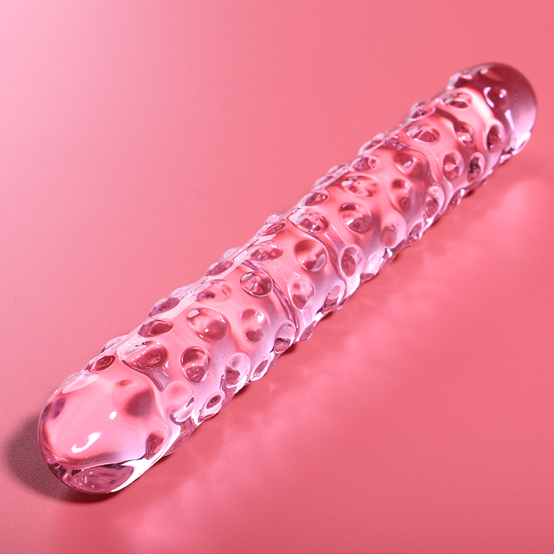 Dildo Cristal  Nebula Series By Ibiza - Modelo 15 Borosilicato 18.5 X 3 Cm Rosa