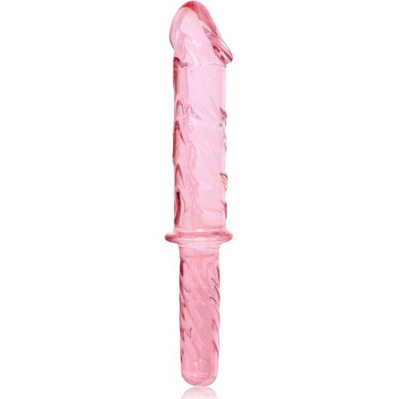 Dildo  Nebula Series By Ibiza  Modelo 24 Cristal Borosilicato 28.5 X 5 Cm Rosa
