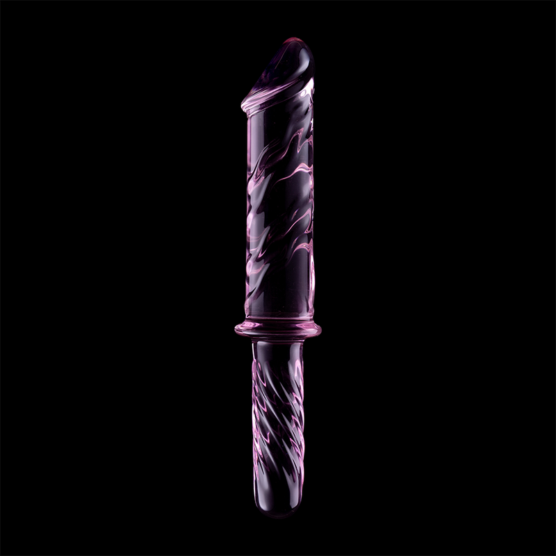 Dildo  Nebula Series By Ibiza  Modelo 24 Cristal Borosilicato 28.5 X 5 Cm Rosa