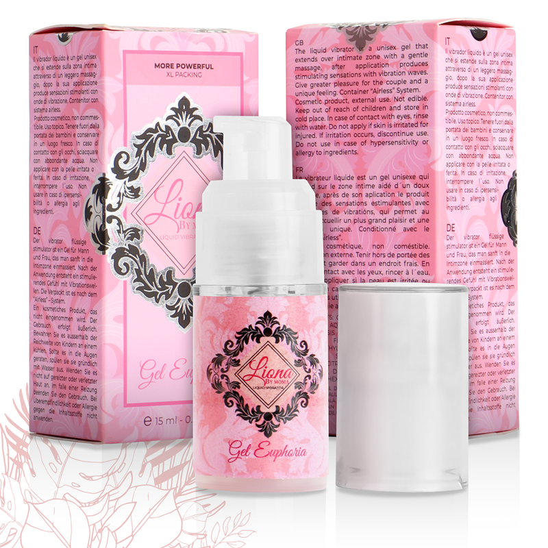 Liona By Moma - Vibrador Liquido Euphoria Gel 15 Ml