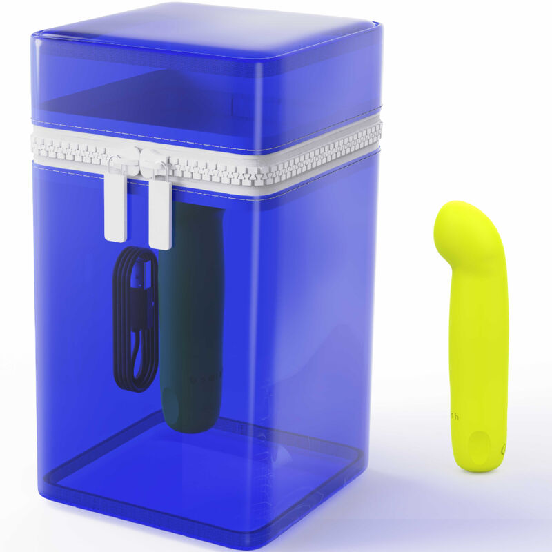 B Swish - Bcute Curve Infinite Classic Edicion Limitada Vibrador Recargable Silicona Amarillo