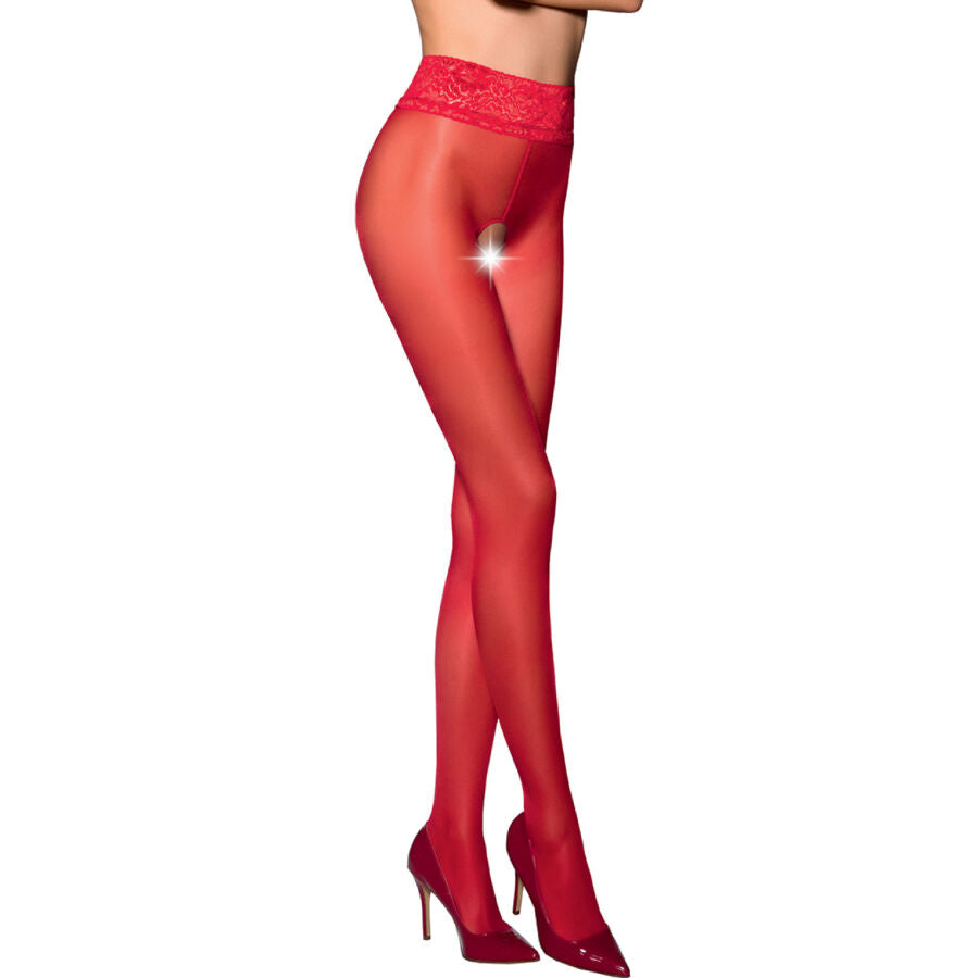 Medias Passion  Tiopen 008 Rojo 3/4 (30 Den)