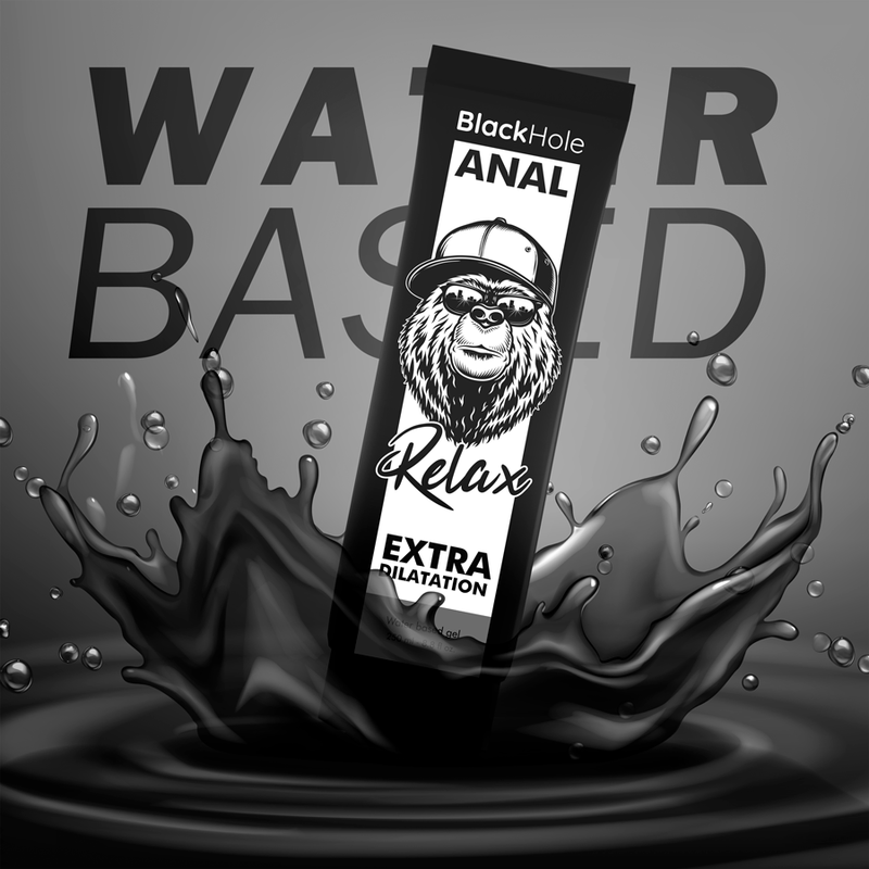 Black Hole - Gel Base Agua Dilatacion Anal 250 Ml