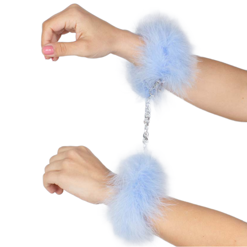 Secretplay - Esposas Azul Marabou