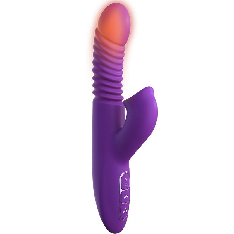 Fantasy For Her - Estimulador Clitoris Con Funcion Calor Oscilacion Y Vibracion Violeta