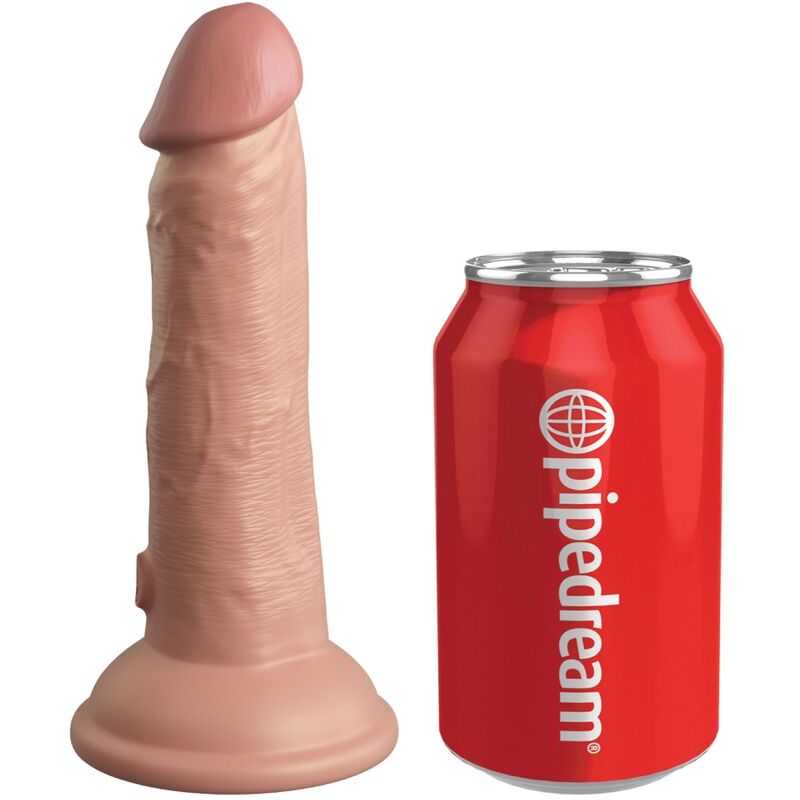 Dildo  6 Inch 2density Vibe Cock - Piel