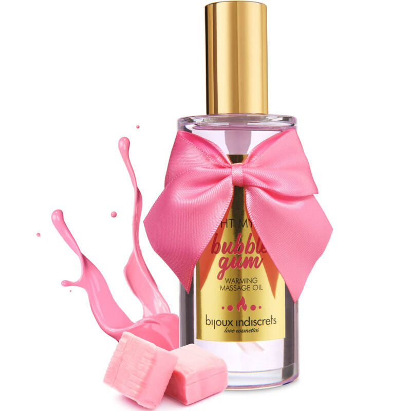 Bijoux - Indiscrets Light My Fire Aceite Masaje Efecto Calor Sabor Chicle