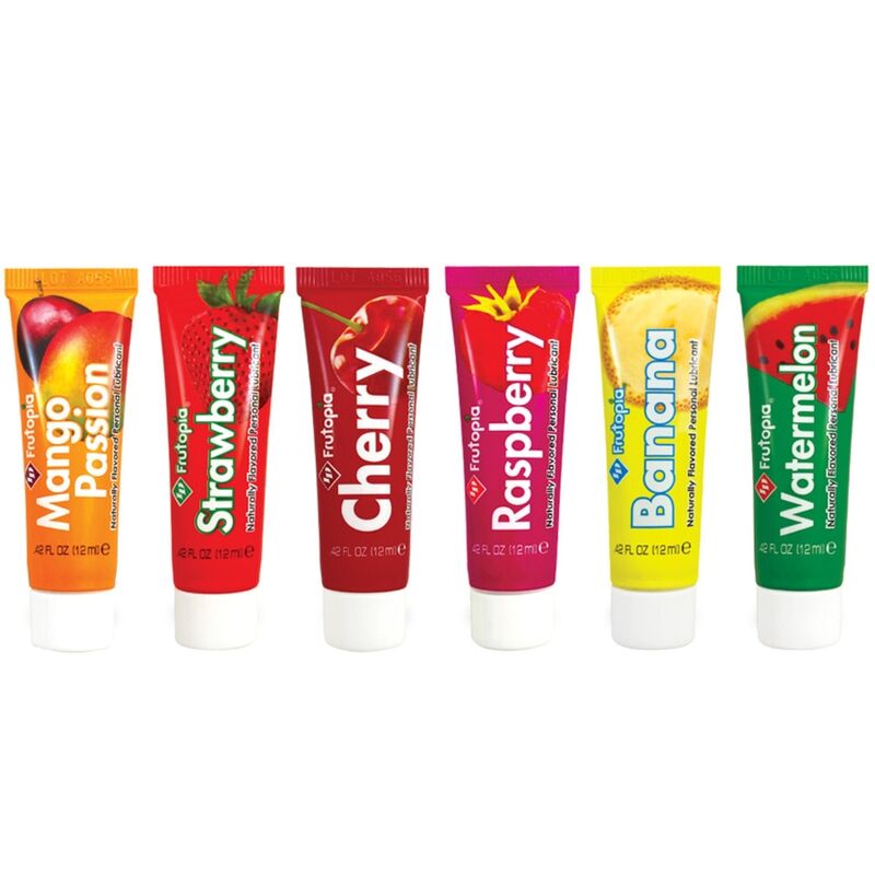 Lubricante  Id Frutopia Surtido 5 Pack 12 Ml