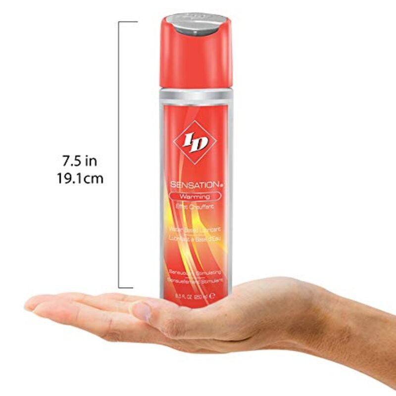 Id Sensation  Lubricante Base Agua Efecto Calor 250 Ml