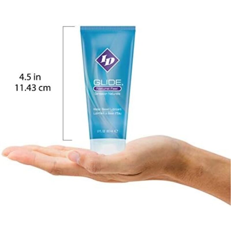 Id Glide - Lubricante Base Agua Ultra Long Lasting Travel Tube 60 Ml