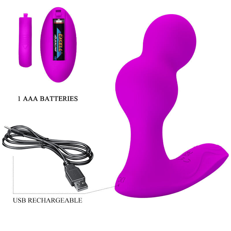 Pretty Love Terrance Masajeador Vibrador Anal Con Control Remoto