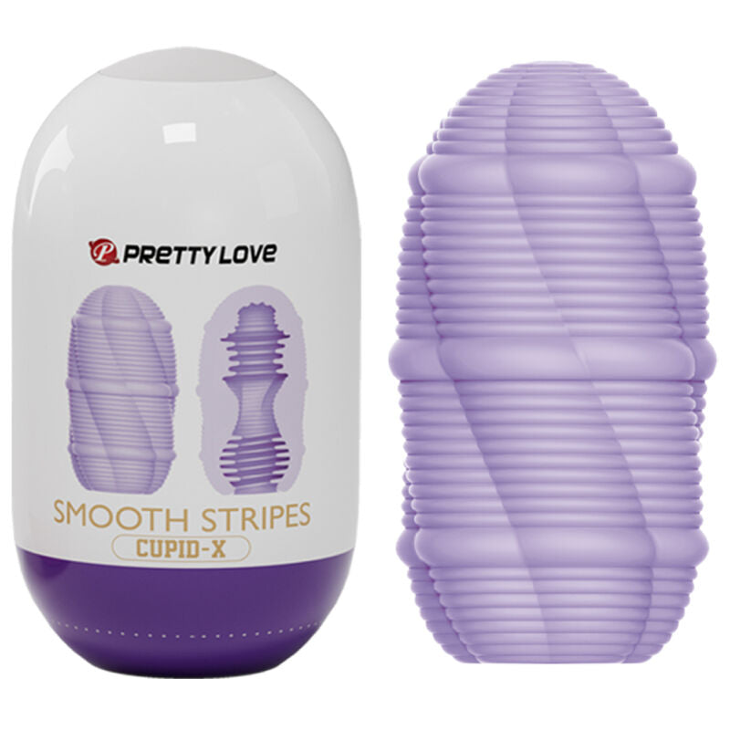 Smooth Stripes Cupid-X Huevo Masturbador