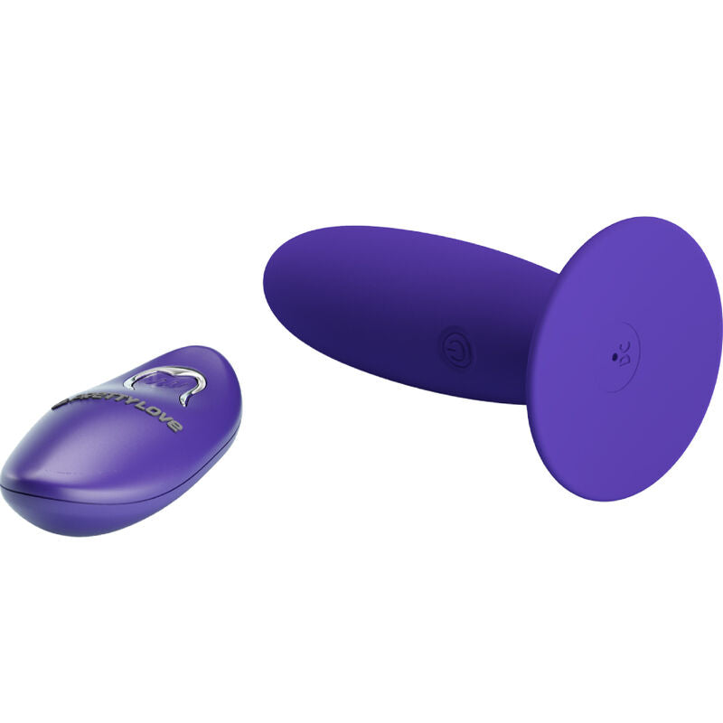 Pretty Love  Youth Plug Anal Vibrador Control Remoto Violeta