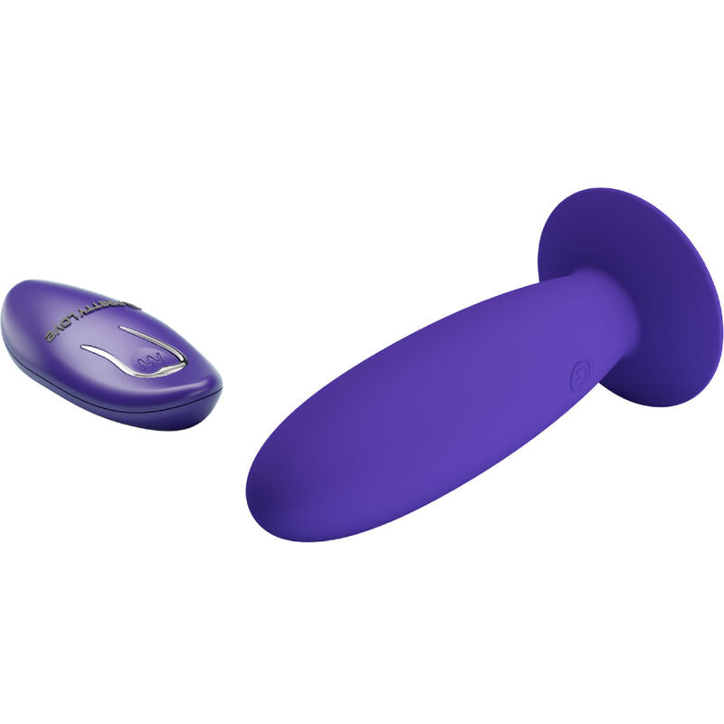 Pretty Love  Youth Plug Anal Vibrador Control Remoto Violeta