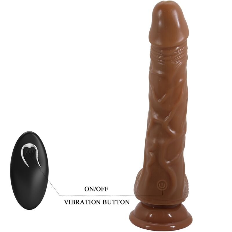 Baile  Bodach Vibrador Realista Con Ventosa Control Remoto