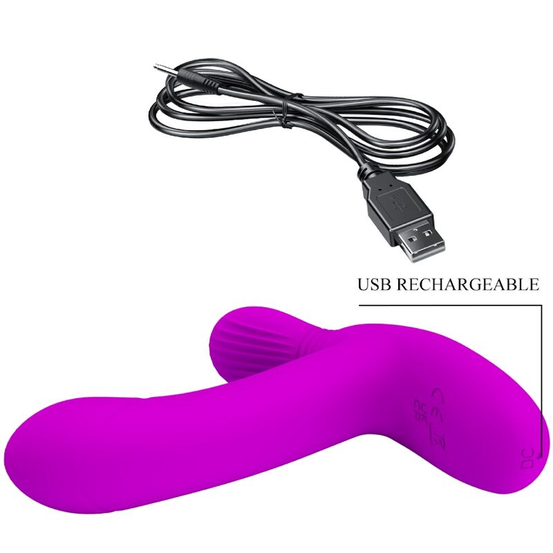 Pretty Love  Geri Masajeador Clitoris Control Remoto Rosa