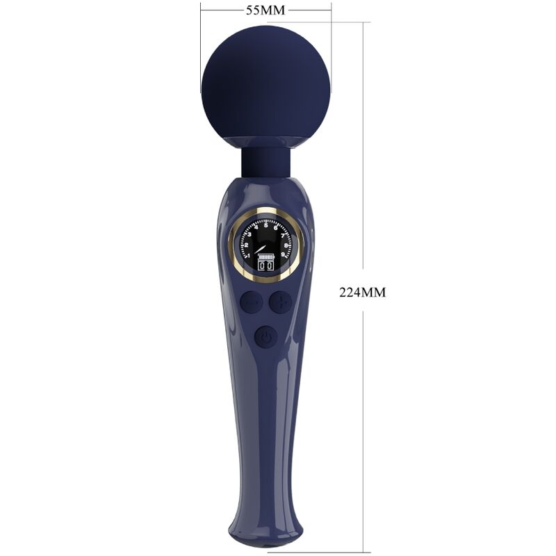 Vibrador  Pretty Love  Skyler Wand Azul