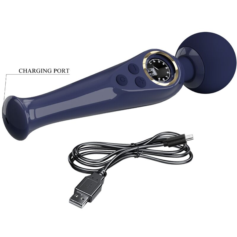 Vibrador  Pretty Love  Skyler Wand Azul