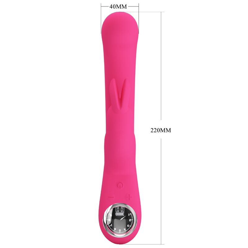 Pretty Love - Lamar Vibrador Rabbit & Punto G Rosa