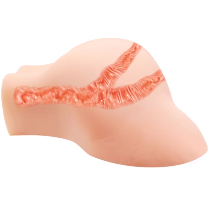 Crazy Bull - Vagina Y Ano Con Malla Realista Con Vibracion